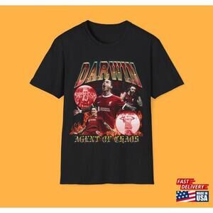 Darwin Nunez Liverpool Lfc Shirt Premier League Epl Sport 90S Football Tshirt